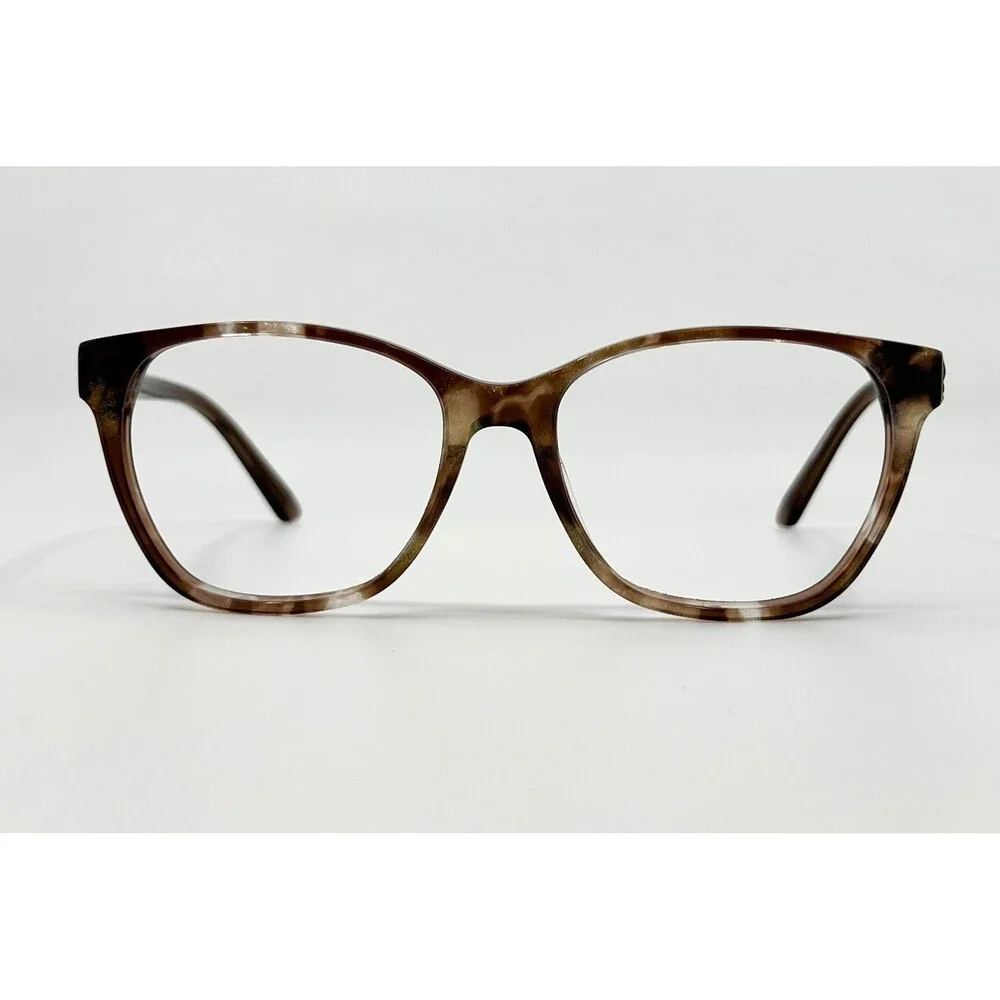 Bebe Eyeglass Frames Womens Brown Marble BB7191 Topaz 56-17-135